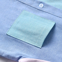 Load image into Gallery viewer, 2 Pieces Set Baby Kid Unisex Color-blocking Bow Shirts And Shorts Wholesale 220531616
