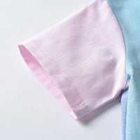 Load image into Gallery viewer, 2 Pieces Set Baby Kid Unisex Color-blocking Bow Shirts And Shorts Wholesale 220531616
