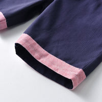 Load image into Gallery viewer, 2 Pieces Set Baby Kid Unisex Color-blocking Bow Shirts And Shorts Wholesale 220531616
