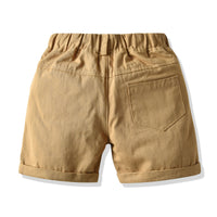 Load image into Gallery viewer, 2 Pieces Set Kid Boys Plant Print Shirts And Shorts Wholesale 220531623
