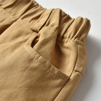 Load image into Gallery viewer, 2 Pieces Set Kid Boys Plant Print Shirts And Shorts Wholesale 220531623
