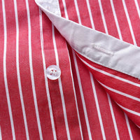 Load image into Gallery viewer, 2 Pieces Set Baby Kid Boys Dressy Striped Bow Shirts And Shorts Suits Wholesale 220531625
