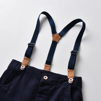 Load image into Gallery viewer, 2 Pieces Set Baby Kid Boys Dressy Solid Color Bow Shirts And Trousers Suits Wholesale 220531630
