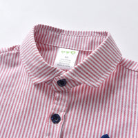 Load image into Gallery viewer, 3 Pieces Set Baby Boys Dressy Striped Rompers Solid Color Rompers And Bow Others accessories Wholesale 22053171
