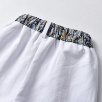 Load image into Gallery viewer, 2 Pieces Set Baby Kid Boys Dressy Color-blocking Polo Shirts And Rompers Wholesale 22053181
