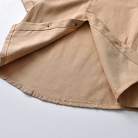 Load image into Gallery viewer, 2 Pieces Set Baby Kid Boys Dressy Solid Color Bow Shirts And Rompers Wholesale 22053182
