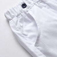 Load image into Gallery viewer, 2 Pieces Set Baby Kid Boys Dressy Solid Color Bow Shirts And Rompers Wholesale 22053182
