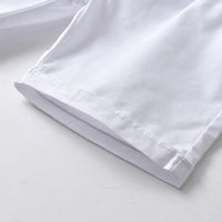 Load image into Gallery viewer, 2 Pieces Set Baby Kid Boys Dressy Solid Color Bow Shirts And Rompers Wholesale 22053182
