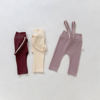 Load image into Gallery viewer, Baby Kid Girls Lace Muslin&amp;Ribbed Jumpsuits Wholesale 22053184
