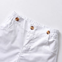 Load image into Gallery viewer, 2 Pieces Set Baby Kid Boys Birthday Party Checked Bow Shirts And Solid Color Rompers Wholesale 22053198
