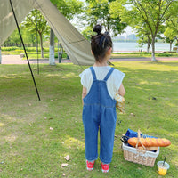 Load image into Gallery viewer, Baby Kid Girls Solid Color Jumpsuits Wholesale 22060197
