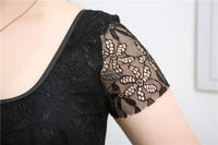 Load image into Gallery viewer, 2 Pieces Set Women Beach Lace Tops And Solid Color Shorts Swimwears Wholesale 22060233
