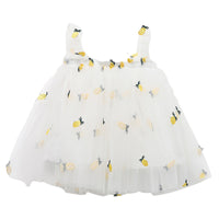 Load image into Gallery viewer, Baby Kid Girls Flower Fruit Embroidered Print Dresses Wholesale 220606107
