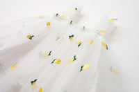 Load image into Gallery viewer, Baby Kid Girls Flower Fruit Embroidered Print Dresses Wholesale 220606107
