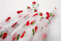 Load image into Gallery viewer, Baby Kid Girls Flower Fruit Embroidered Print Dresses Wholesale 220606107
