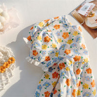 Load image into Gallery viewer, Baby Kid Girls Flower Print Dresses Wholesale 220606136

