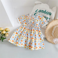 Load image into Gallery viewer, Baby Kid Girls Flower Print Dresses Wholesale 220606136
