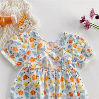 Load image into Gallery viewer, Baby Kid Girls Flower Print Dresses Wholesale 220606136

