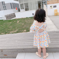 Load image into Gallery viewer, Baby Kid Girls Flower Print Dresses Wholesale 220606136
