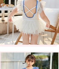 Load image into Gallery viewer, Baby Kid Girls Letters Beach Rompers Swimwears Wholesale 220606144
