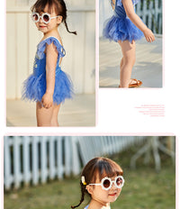 Load image into Gallery viewer, Baby Kid Girls Letters Beach Rompers Swimwears Wholesale 220606144
