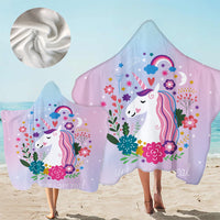 Load image into Gallery viewer, Unisex Letters Rainbow Cartoon Star Unicorn Print Beach Accessories Blankets Wholesale 220606166
