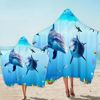 Load image into Gallery viewer, Unisex Rainbow Animals Cartoon Print Beach Accessories Blankets Wholesale 220606167

