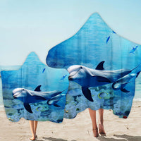 Load image into Gallery viewer, Unisex Rainbow Animals Cartoon Print Beach Accessories Blankets Wholesale 220606167
