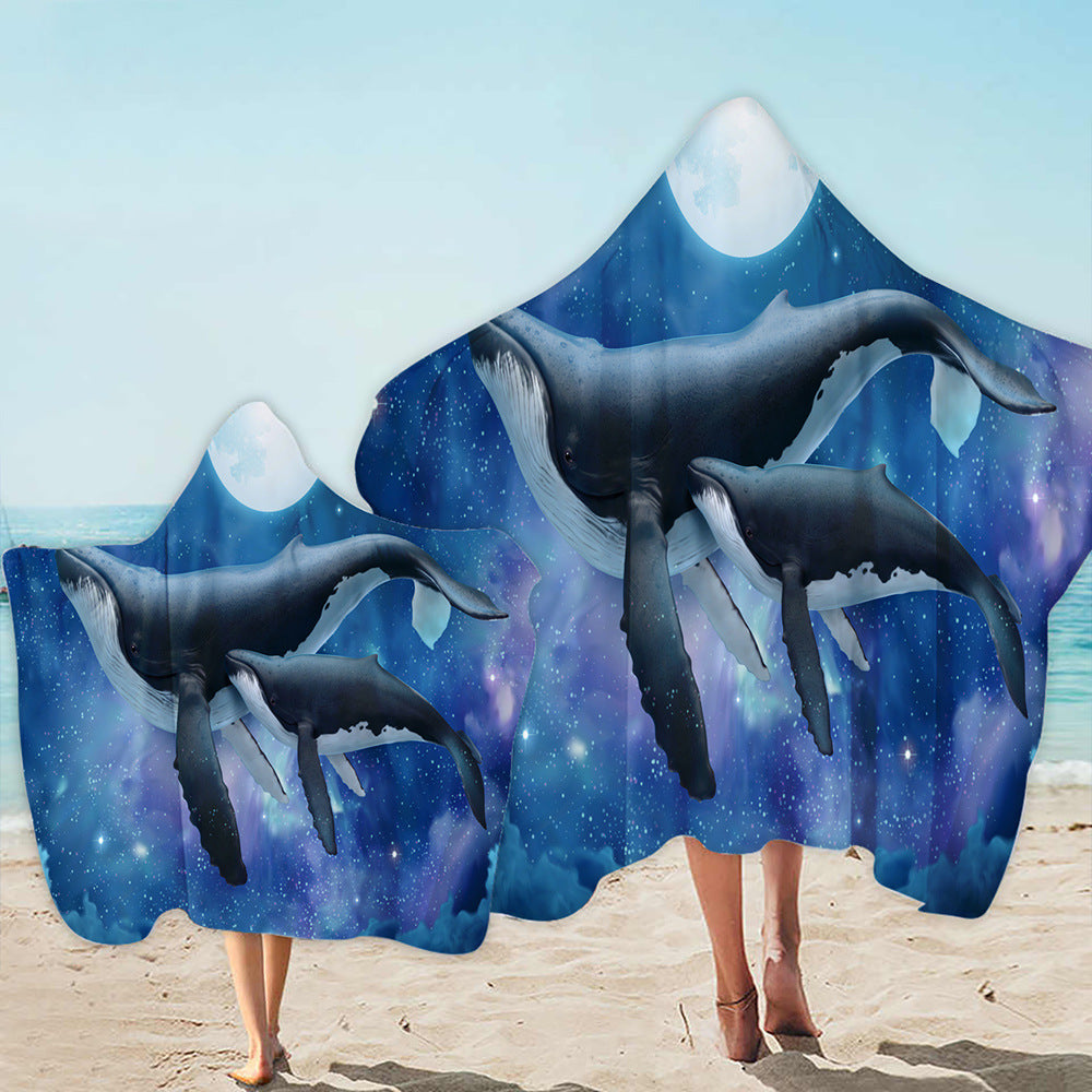 Unisex Rainbow Animals Cartoon Print Beach Accessories Blankets Wholesale 220606167