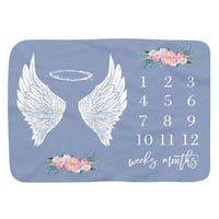 Load image into Gallery viewer, Unisex Letters Wings Print Accessories Blankets Wholesale 220606173
