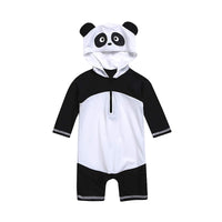 Load image into Gallery viewer, Baby Kid Unisex Animals Cartoon Beach Rompers Swimwears Wholesale 220606192
