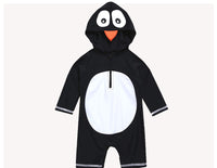 Load image into Gallery viewer, Baby Kid Boys Animals Cartoon Print Beach Rompers Swimwears Wholesale 220606202
