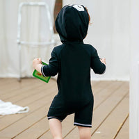 Load image into Gallery viewer, Baby Kid Boys Animals Cartoon Print Beach Rompers Swimwears Wholesale 220606202
