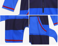 Load image into Gallery viewer, Baby Kid Boys Color-blocking Beach Rompers Swimwears Wholesale 220606208
