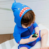 Load image into Gallery viewer, Baby Kid Boys Color-blocking Beach Rompers Swimwears Wholesale 220606208
