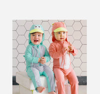 Load image into Gallery viewer, Baby Kid Unisex Color-blocking Beach Jumpsuits Swimwears Wholesale 220606211
