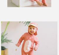 Load image into Gallery viewer, Baby Kid Unisex Color-blocking Beach Jumpsuits Swimwears Wholesale 220606211

