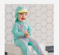 Load image into Gallery viewer, Baby Kid Unisex Color-blocking Beach Jumpsuits Swimwears Wholesale 220606211
