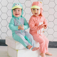 Load image into Gallery viewer, Baby Kid Unisex Color-blocking Beach Jumpsuits Swimwears Wholesale 220606211
