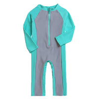 Load image into Gallery viewer, Baby Kid Unisex Color-blocking Beach Jumpsuits Swimwears Wholesale 220606211
