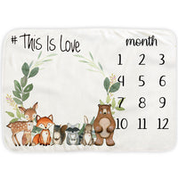 Load image into Gallery viewer, Unisex Letters Animals Cartoon Accessories Blankets Wholesale 220606251
