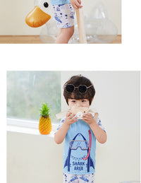 Load image into Gallery viewer, Kid Boys Letters Animals Print Beach Swimwears Wholesale 220606285
