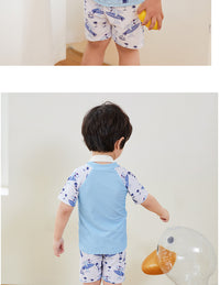 Load image into Gallery viewer, Kid Boys Letters Animals Print Beach Swimwears Wholesale 220606285
