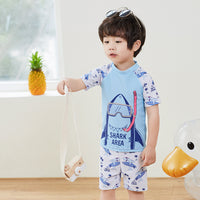 Load image into Gallery viewer, Kid Boys Letters Animals Print Beach Swimwears Wholesale 220606285

