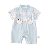Load image into Gallery viewer, Baby Unisex Checked Animals Jumpsuits Wholesale 220606345
