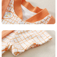 Load image into Gallery viewer, Baby Unisex Checked Animals Jumpsuits Wholesale 220606345
