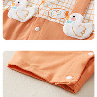 Load image into Gallery viewer, Baby Unisex Checked Animals Jumpsuits Wholesale 220606345
