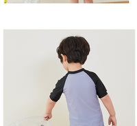 Load image into Gallery viewer, Baby Kid Boys Striped Car Cartoon Print Beach Swimwears Wholesale 220606356
