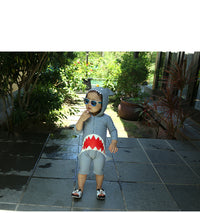 Load image into Gallery viewer, Baby Kid Unisex Animals Cartoon Print Beach Rompers Swimwears Wholesale 22060636
