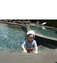 Load image into Gallery viewer, Baby Kid Unisex Animals Cartoon Print Beach Rompers Swimwears Wholesale 22060636
